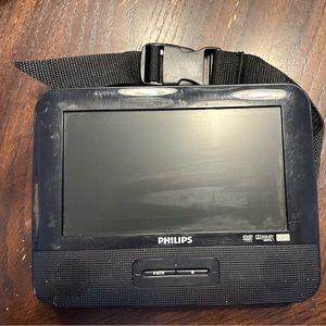 Philips Dual PD7012/37 Portable DVD Player 7" LCD Screens Car/Auto/RV MP3 Dolby